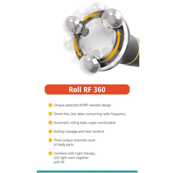 RF360 Rotating Radio Rf Frequency Facial Machine Skin Rejuvenation Body Sculpting