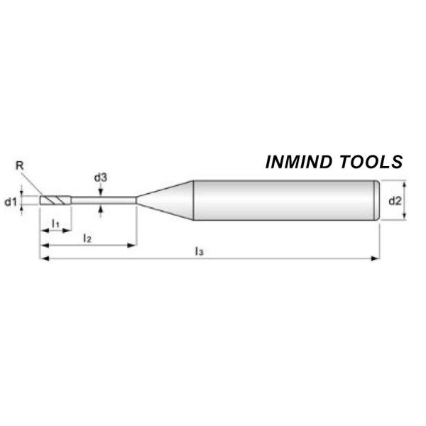 TIALN SiN AlTiN Coated Solid Carbide End Mill Cutter For Milling Machine Tools