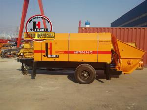 China JIUHE 80 M3/H High Efficiency HBT80 Electric Concrete Pump Machine Stationary Concrete Pump on sale