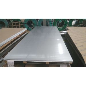 Cold Rolled Brushed Stainless Steel Sheet , Square Metal Plate Weldable