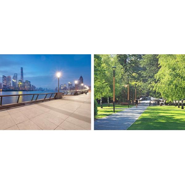 5 Years Warranty Top Post Designed Landscape Lighting 40W For Vertical Installation LED Garden Light IP66 For Parks