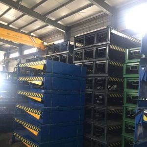 China Automatic Cargo 8000KG Stationary Hydraulic Integrated Loading Dock Leveler wholesale