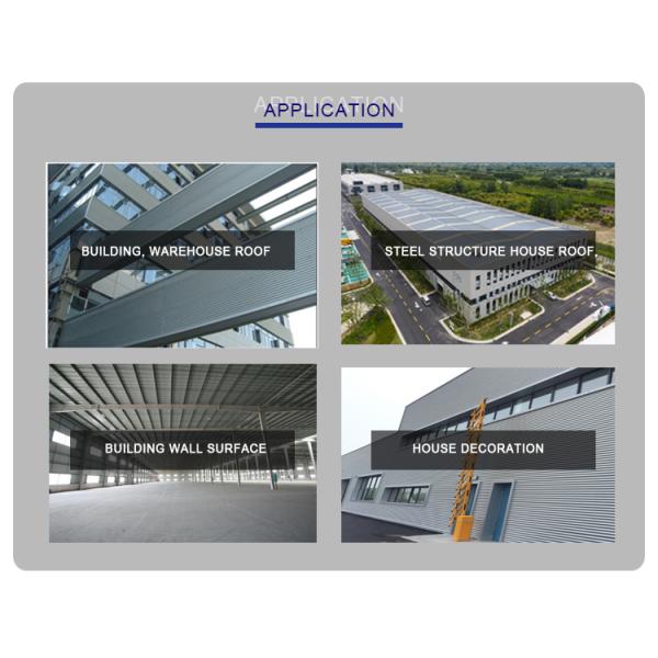 Galvanized Corrugated Metal Roofing Sheet DX51D Gi Sheet Steel Roofing High Strength Plate Tolerance ±1% Steel Sheet