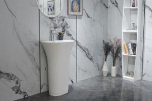 China Stable Structure Stone Towel Shelves Floor Standing Eco Friendly wholesale