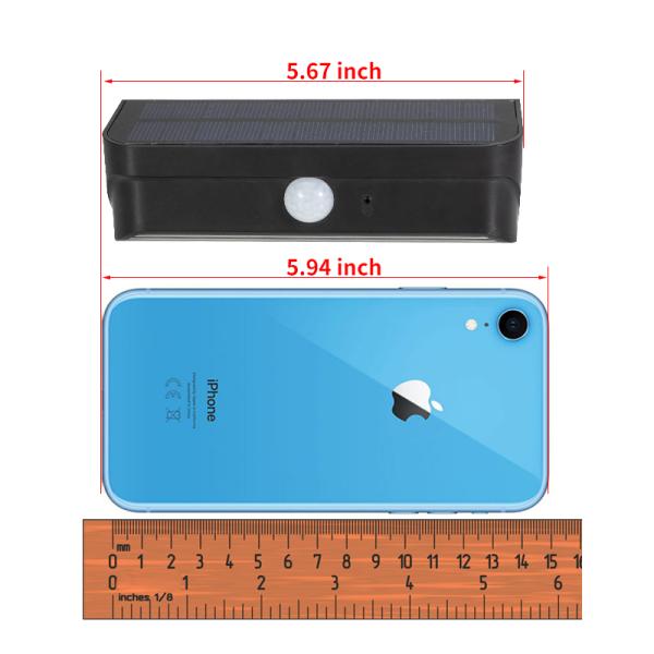 Motion Sensor Solar Powered Garden Outdoor Waterproof LED Solar Light