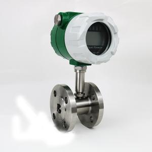 China 4 - 20mA Online Display Oil Turbine Flow Meter Smart Liquid Turbine Flow Meter on sale