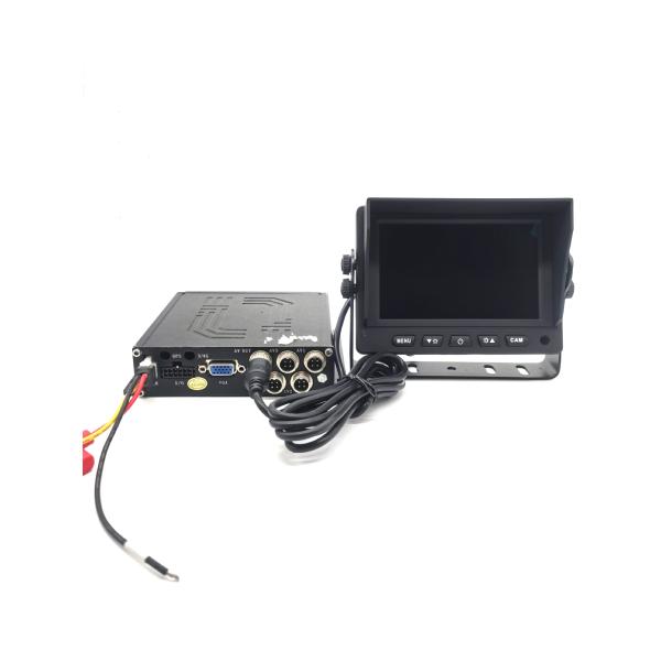 U Bracket Model 2 Channel 7inch Car Truck Monitor With Sunshade Rear View Backup