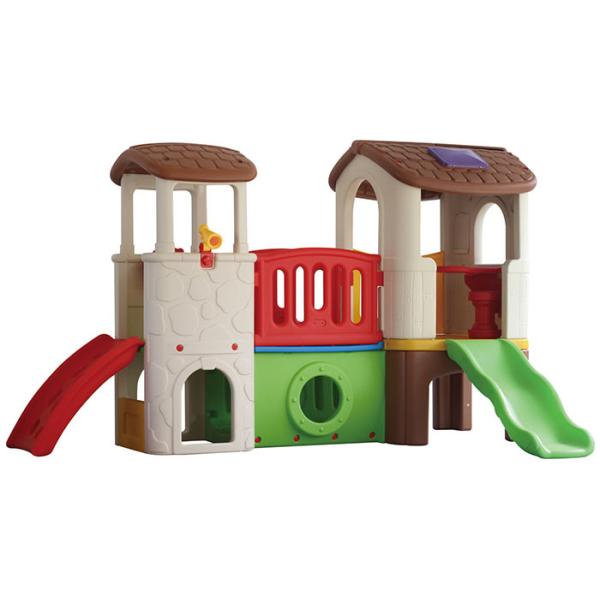 Elephant Plastic Kids Swing Slide Improve Children Intelligence Oem Service