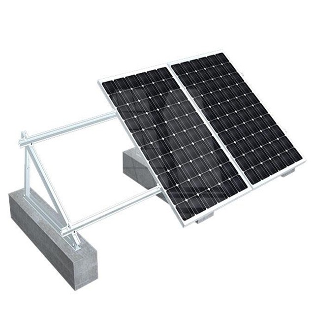 Pre Assembled Triangle Frame Roof Mounted PV System