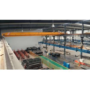 China Weight Overload Protection 10t A3 Single Girder Overhead Crane wholesale