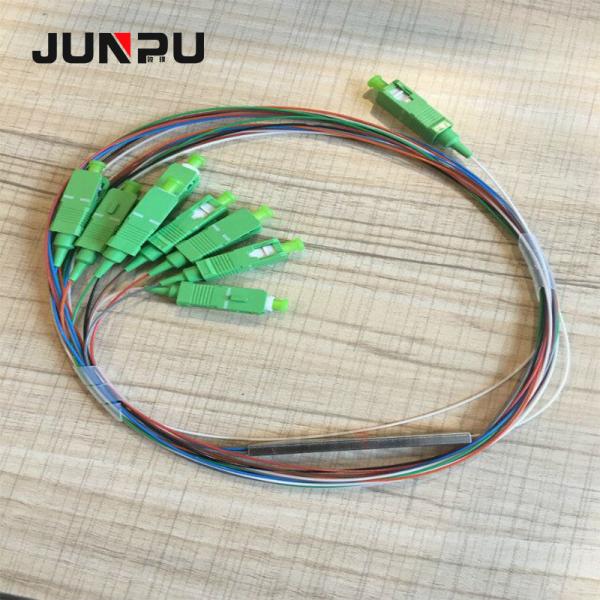 Factory Supply FTTH 1x8 PLC Fiber Optical Splitter Outdoor Terminal Box Mini Steel Tube