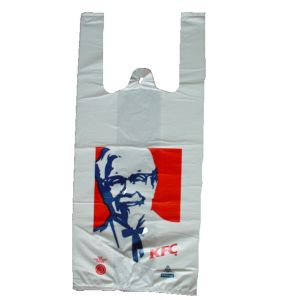 China Custom Printed Plastic Merchandise Bags Eco Friendly wholesale