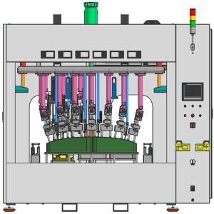 PLC Ultrasonic Welding Automation 75MM Ultrasonic Plastic Spot Welder
