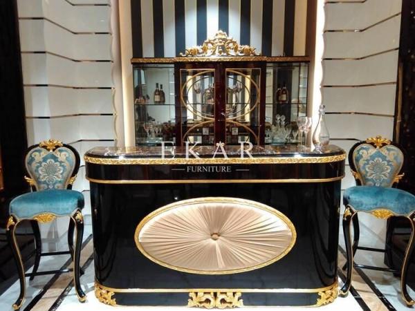 Modern Marble Bar Counter Home Bar Cabinet Bar And Lounge Furniture Bar Counter