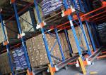 Adjustable Automatic Radio Shuttle Racking System , Mobile Pallet Racking
