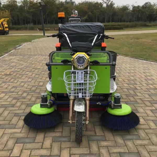 Pure Electric Chinese Commercial Small Sweeping Road Cleaning Machine Ride on Electric Sweeper