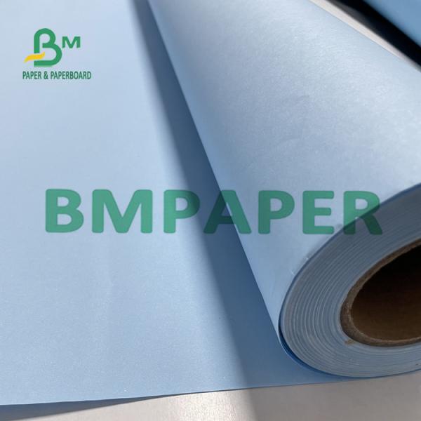 36 Inch 20LB Blue Bond Plotter Paper Roll For Copy Service Shops 36 Inch Plotter Paper Roll , 20LB Blue Bond Paper For Copy Service Shops