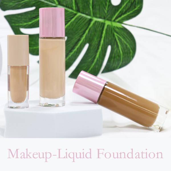 ISO Waterproof 2C Color Cosmetic Liquid Foundation Natural Concealer