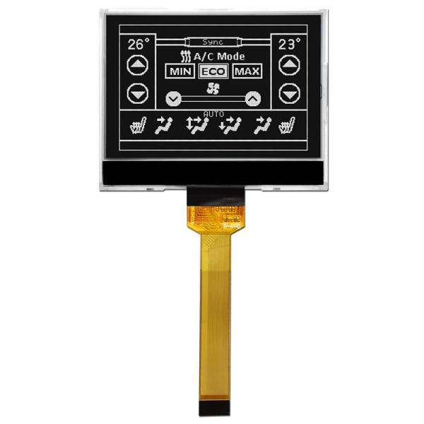 240x160 LCD Graphic Display Module ST7529 With Side White Backlight HTG240160N