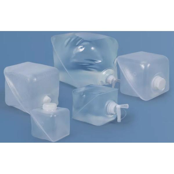 LDPE Water Liquid Cubitainer Collapsible Jerry Can Medical Dispenser Gel