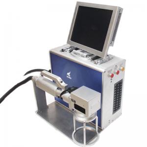 30 W Jpt Laser Source Pipe Tube Marking Machine For Serial Number Photo
