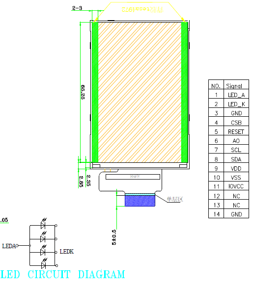 2.8 Inch TFT Lcd Module Touch Screen Resolution 240 * 320 Dots Matrix SPI Interface Display Module