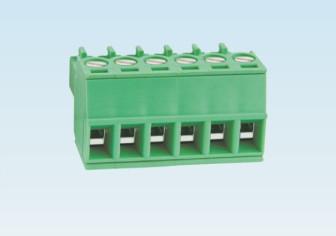 Pluggable Type 180 Angle Dinkle Plug In Terminal Blocks For Alarm Security