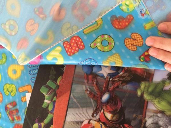 Quality Soft PVC 3D Printable Lenticular Sheet Fabric Custom flip effect Lenticular T-shirt Clothing sale and export Pakistan for sale