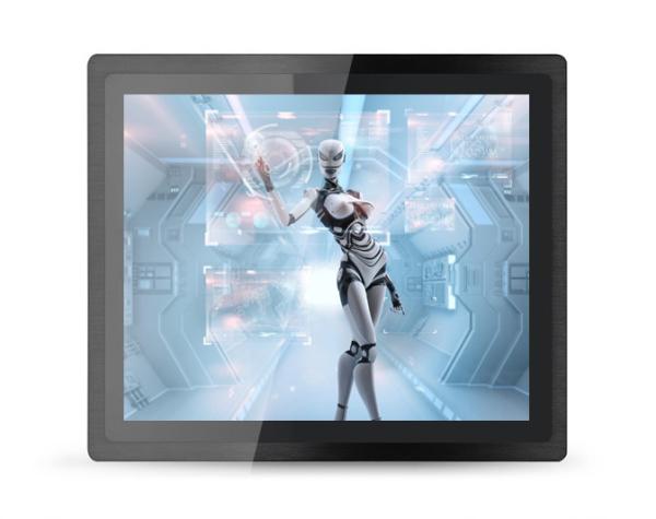 Quality IP65 front zero bezel 15" pcap touch panel PC with multi 10 touch points for sale