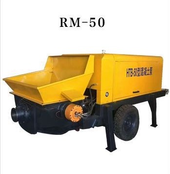 30kw XDEM Concrete Delivery Pump 10 - 45 Cubic Meters Drag Pump