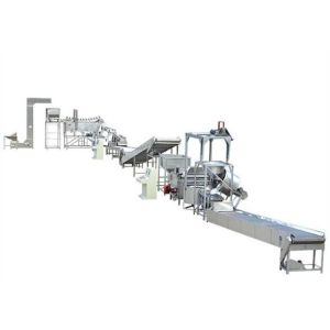 China 24KW Automatic Mixing Batch Ss304 Peanut Frying Machine wholesale