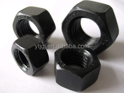 Customer Request DIN6921 Grade 8.8 High Strength Hexagon Nut with Oxidation Blackened