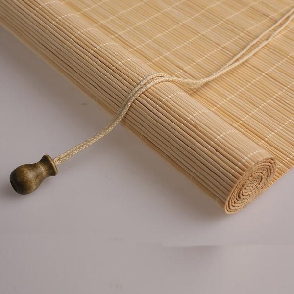 Amboo Roman Shades Roll Up Bamboo Blinds For Indoor Windows Light Filtering UV Protection Natural Bamboo Shades