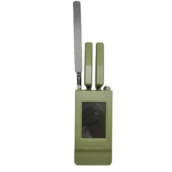 Handheld Anti Drone Detection Device Signal Detector 2km Customized
