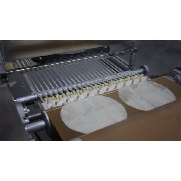 High Capacity Automatic Tortilla Production Line With PLC Control System