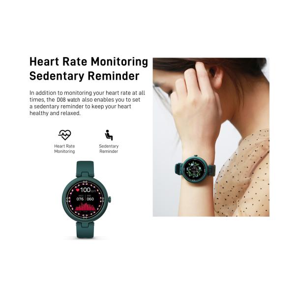 Dual Mode Bluetooth 1.09inch Smartwatch Activity Tracker For Blood Pressure