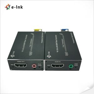Micro Mini 4K HDMI Fiber Extender with External Audio