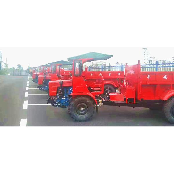 Customized Color Fwd Dump Truck / All Terrain Dumper Articulated tractor with dump bed