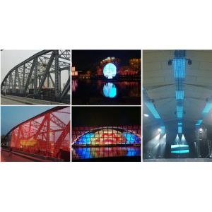 China Waterproof SMD3535 5500cd/m2 Led Video Wall Display 256w/m2 wholesale