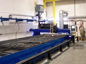 China 1000-3000mm CNC Plasma Cutting Machine Table With LCD Screen wholesale
