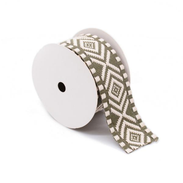 China Home Textile 4cm Polyester Jacquard Ribbon Trim wholesale