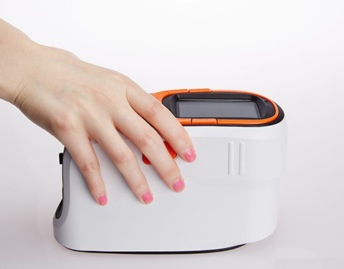 Xenon Lamp Portable Color Spectrophotometer For Fluorescent Products