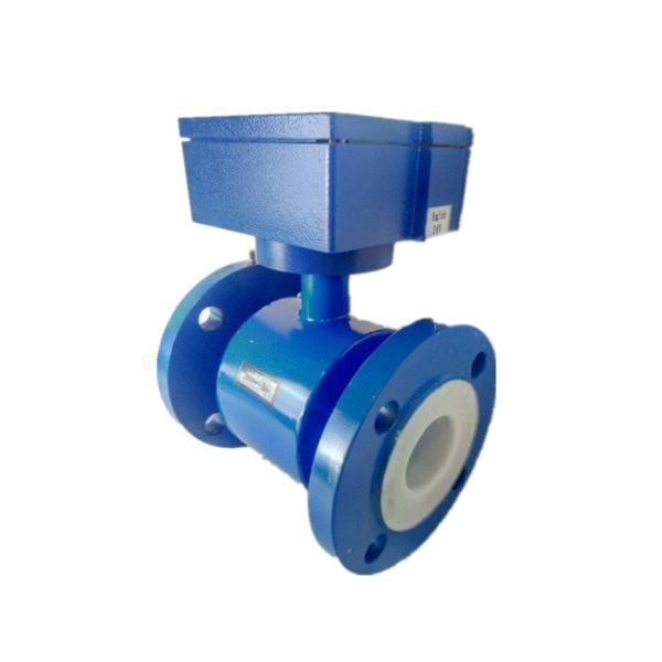 Quality 4-20ma output liquid digital electromagnetic flow meter battery for sale
