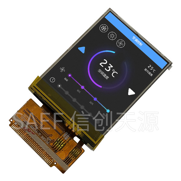 2.2" Resistive TFT LCD Touchscreen Display, 2.2 Inch TFT LCD MCU 8Bits 16Bits Interface