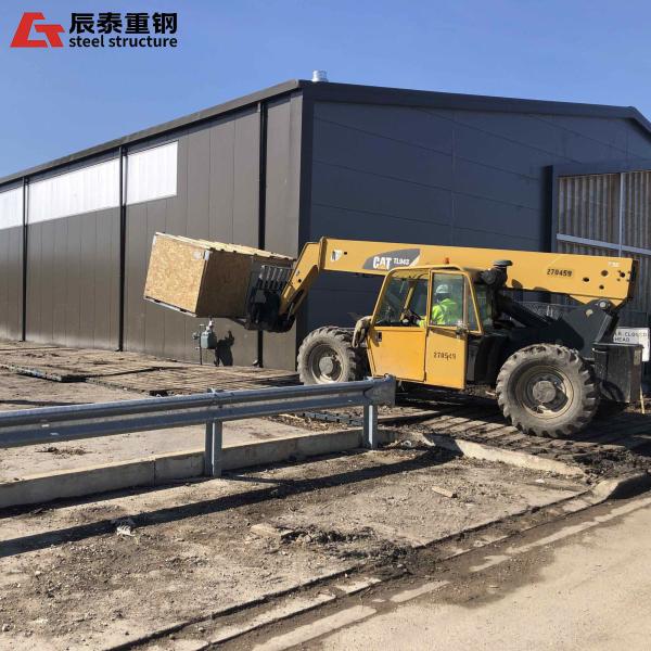 Professional Designed Steel Structure Building Portal Crane Workshop