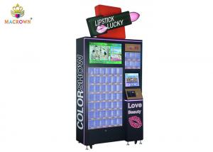 Lipstick New Retail Coin Operated Game Machine / Vending Lattice Claw Machine Black Design