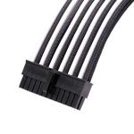 ATX PC Power Cable Manufacturers 24PIN Male to 24PIN Female Computer Sleeved