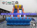 Inflatable Water Slide For Amusement Park / Inflatable Pool Slide