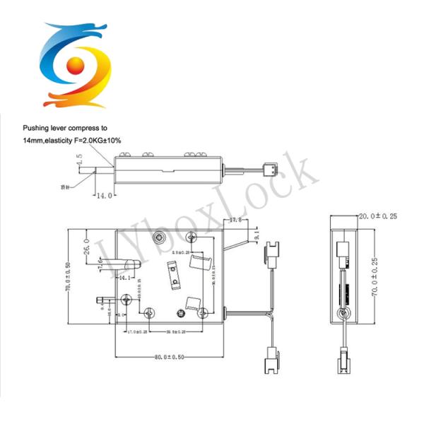 Smart Electromagnetic Lock 12V Solenoid Lock Electronic High End