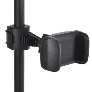 Single Pull Rear Pillow Mobile Flexible Phone Holder Aluminum